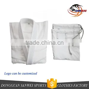 Cotton Judo gi With Embroidery and Woven Patches and Blank Bjj/kimono thumbnail-2
