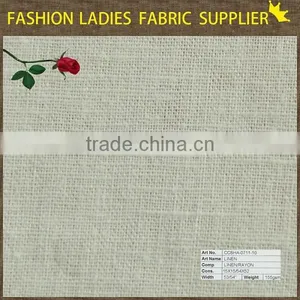 Shaoxing Cicheng Fashion Rayon Linen Fabric for Skirt thumbnail-1