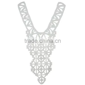 Neck Crochet Cotton Collar Design for Garment thumbnail-1