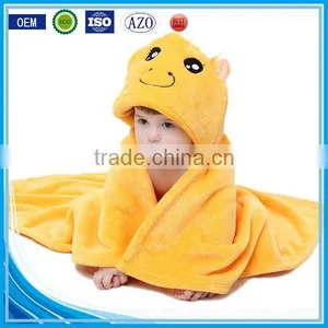 Competitive Price Snuggle Cotton Velour Animals Baby Hooded Towel Wholesales thumbnail-4
