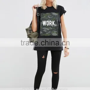 Chinese Manufacturers Custom Shirt for Woman High Quality Women T-shirt Casual Style thumbnail-4