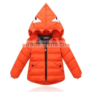 2017 Latest OEM Cheap Custom Boys Child Winter Outdoor Waterproof Quilted Kids Jackets thumbnail-4