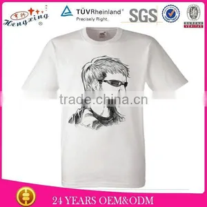 Hot Sale Fashion Cheap T-shirt Print Logo Custom 100% Polyester Wholesale Blank T-shirts thumbnail-1