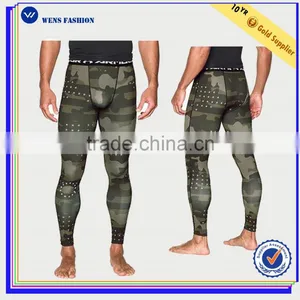 New Style Wholesale Dry Fit Polyester Jersey Camo Print Men Gym Pants thumbnail-1
