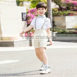 New Fashion Boys Suspenders Pants Set School Performance Boy Clothes Set Fancy Children Wear B-NB-CS905-26 thumbnail-2