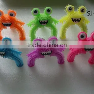 Monster Flashing Puffer Ball Inflatable Ball Toy thumbnail-1