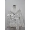 Faux Fur Coat, Fake Fur Jacket, Artificial Fur Garment AR-039 thumbnail-1