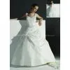 Custom Made Scoop Neckline Bridal Wedding Gown thumbnail-1