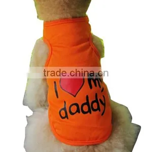 Orange Pet Coat Sweet Dog Cloth Costume thumbnail-1