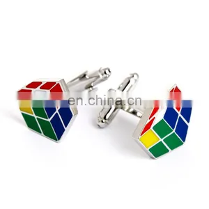 New Rubik's Cube Wholesale Cufflinks thumbnail-2