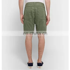 2017 New Design Fashion Wholesale Custom Army-green Cotton-Ripstop Shorts thumbnail-2