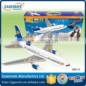 Music Light Battery Operated Toy Plane,BO Plane thumbnail-1
