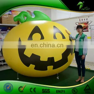 Giant Pumpkin Shape Inflatable Halloween Decorative Balloon Pumpkin Replica Party Display Inflatables thumbnail-1
