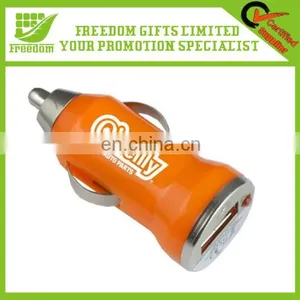 Hot Portable Promotional Custom Logo USB Car Charger thumbnail-1
