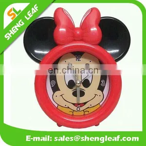 The Lovely Cartoon Clock Children Small Alarm Clock Creative Gift Table Clock thumbnail-1