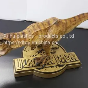 Jurassic Park T.rex PVC Injection Molded Dinosaurs With Hand Painted thumbnail-1