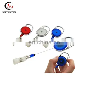 ABS Plastic Yoyo Pull Reel School Office id Badge Reel thumbnail-4