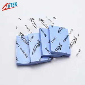 Blue High Quality Low Price Thermal Conductive Silicone Pad thumbnail-2