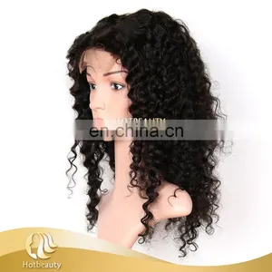 Wholesale Custom Kinky Curly Virgin Human Handmade Wig thumbnail-3