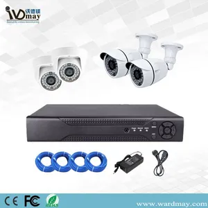 Wdm 4chs 1. MP/1.3MP/2.0MP Home Security Camera Alarm Poe NVR Systems Kits thumbnail-1