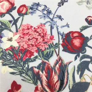 Fashionable Design Custom Digital Printed Floral Printed Patterned Viscose Fabric thumbnail-2