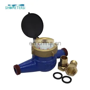 LXSG 25 Multi Jet Super Dry Type Cast Iron Flow Water Meter thumbnail-4