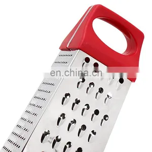 Hot Sale Stainless Steel Professional Vegetable Grater With 4 Sides Best for Cheese Vegetables and Potato thumbnail-3
