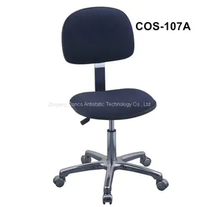 Esd Antistatic Fabric High Back Manager Chair Office thumbnail-5