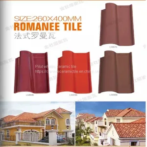 Wholesale Spanish S Style Villa Clay Ceramic Roof Tile thumbnail-4
