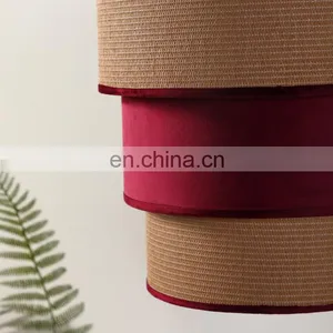 Top Sale Cheap Price Modern Design Chandeliers Bedroom Red Ceiling Lights for Hotel thumbnail-3