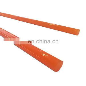 Orange Color Rough Smooth PU Timing Belt Round Belt thumbnail-3