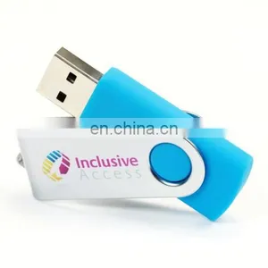 Custom Bulk Cheap Twister Pen Drive 4Gb 8Gb 16Gb Usb Stick 32Gb 64Gb 2.0 3.0 Laser Engraving Usb Flash Drive With Logo thumbnail-4