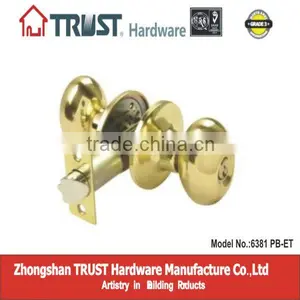 TRUST ANSI Grade 3 High Quality Tubular Knob Lock Series thumbnail-3