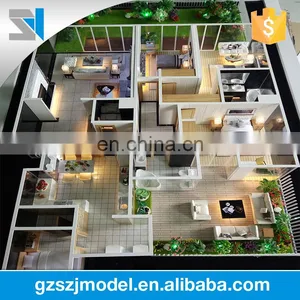 Architecture 3d Rendering & Visualization Model for Interior House Plan Layout thumbnail-1