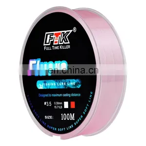 100m 100% Fluorocarbon Nylon Fishing Line Smooth and High Strength High Quality Fishing Line thumbnail-2