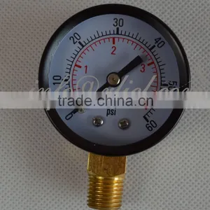 Regulator Gauge - Low Pressure, 0 - 60 PSI, Homebrewing thumbnail-1