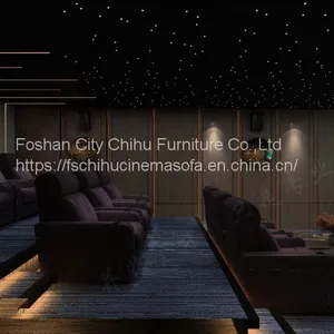 CHIHU Theater Furniture Luxury Low Seat Comfortable Home Plush Theater Chairs Recliner Chair Sofa Recliner Sofa Chair thumbnail-2