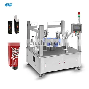 New Type Rotary Automatic Bottle Blister Box Cartoning Sealing Machine thumbnail-1