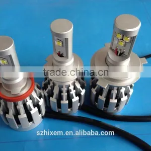 New!!!40W 4000LUMENS h7 H11 h8 9005 9006 All in One Auto Led Headlight With Ballast and Fan Inside thumbnail-4