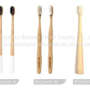 Wholesale Custom Natural Bamboo Toothbrush thumbnail-4