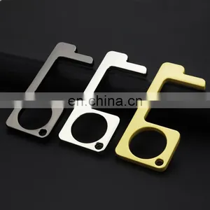 Keep Hand Free Smart Clean Key Brass no Touch Free Touch Door Opener Tool thumbnail-3