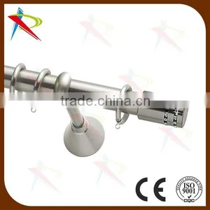 Side Wall Metal Type Commercial Curtain Rods thumbnail-1