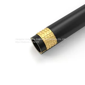 DIN EN853 1SN/ SAE100 R1AT Steel Wire Braided Hydraulic Hose thumbnail-2