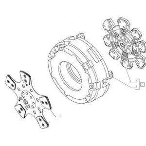 84478094 Clutch Assembly for NewH Olland thumbnail-1