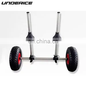 Uice Sit On Top Kayak Cart Aluminum Kayak Trailer Beach Trolley Cart Portable Aluminum Cart Fishing Kayak Trolley thumbnail-4