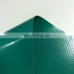 15 oz Tough Fire Retardant Vinyl Coated Pvc Tarpaulin for Garden Fence thumbnail-1