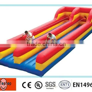 New Inflatable Bungee Run for Sale With Running Bungee Cord thumbnail-1