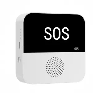 WiFi Intelligent Wireless Pager Alarm System for Elderly, Disabled Children, SOS Emergency Button Receiver（Wechat:13510231336） thumbnail-1