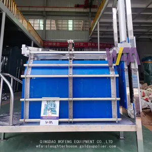 Complete 100 Pig Per Shift Abattoir Stunning Box For Hog Slaughtering Equipment thumbnail-2