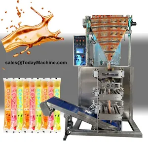 Automatic Multi Lane Mouthwash Stick Gel Drink Liquid Sachet Packing Machine thumbnail-1